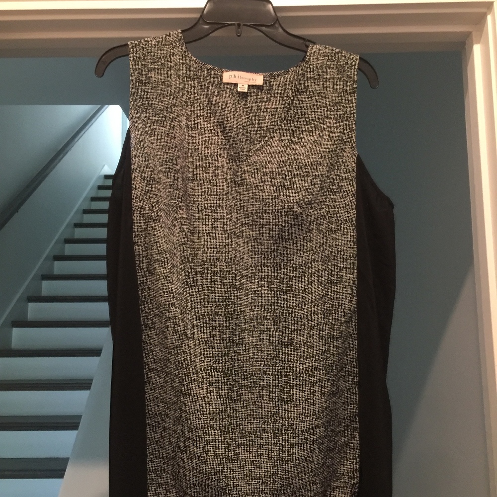 Black Tank Top Blouse
